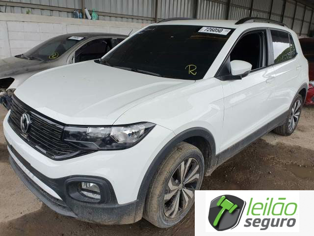 LOTE 014 - VOLKSWAGEN T-CROSS 200 AT 1.0 12V TSI TURBO 2021