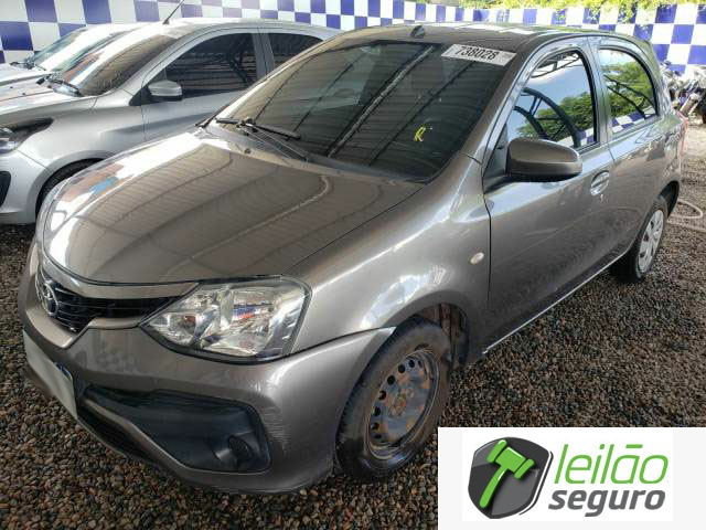 LOTE 009 - TOYOTA ETIOS XS AT 1.5 16V DUAL VVT-I