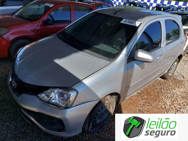 LOTE 026 - TOYOTA/ETIOS X AT 1.3 16V DUAL VVT-I